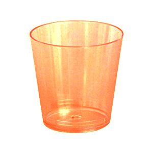 Copo Pic 025 Laranja c/10 unid. - Plastilnia