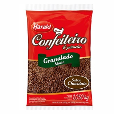 Granulado Macio sabor Chocolate 1Kg. - Harald